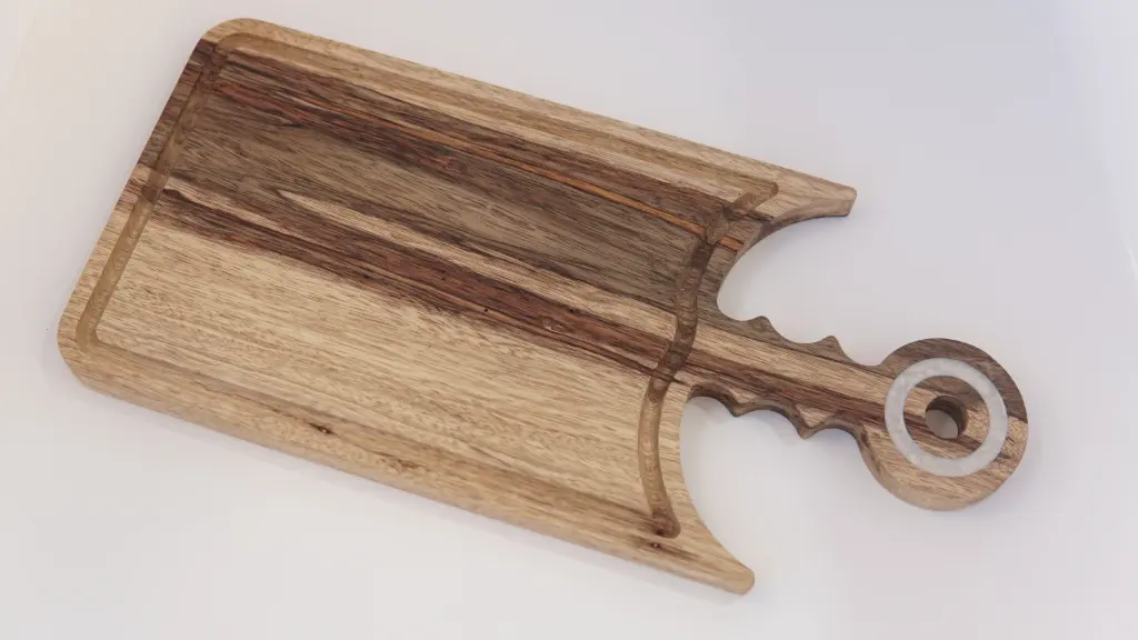 קרש חיתוך מעץ אגוז אפריקאי